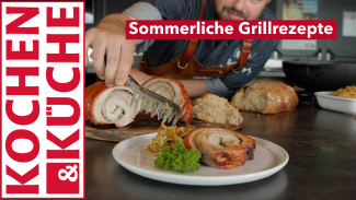 Sommerliche Action am Grill