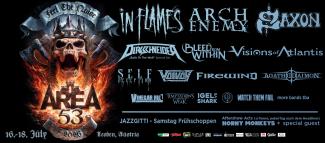 Sujet Area 53 Heavy Metal Festival mit Line-up
