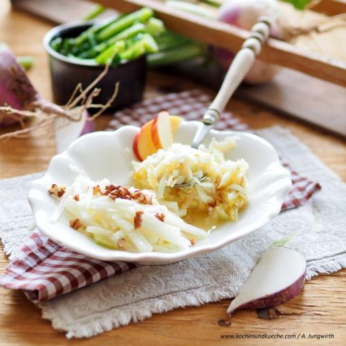 Weiße Rübe Rezepte » herzhafte Gerichte & Speisen