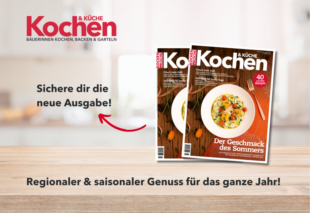 Das neue Cover mit dem Text "Sichere dir die neue Ausgabe"