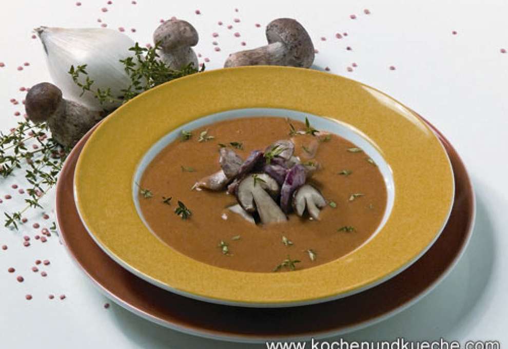 Rote Linsensuppe
