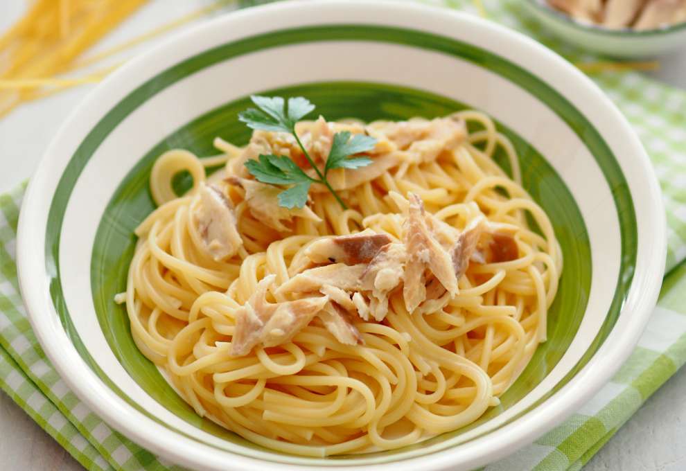 Fisch-Spaghetti