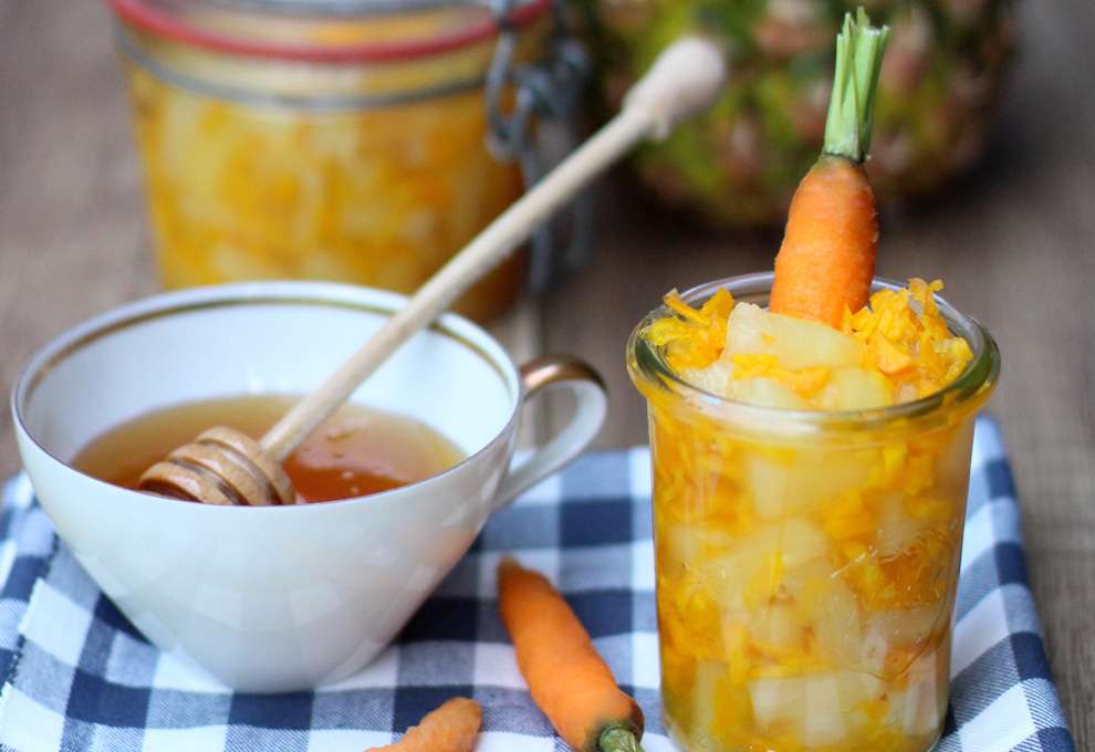 Karotten-Ananas-Marmelade » herzhafte Gerichte &amp; Speisen