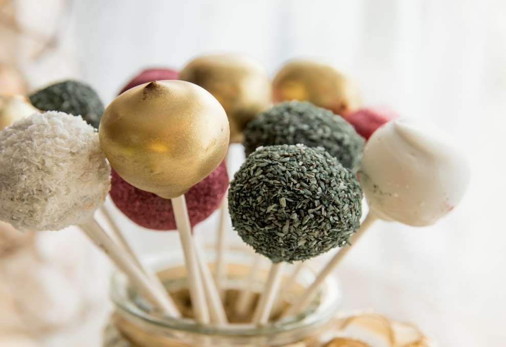 Weihnachtliche Cakepops