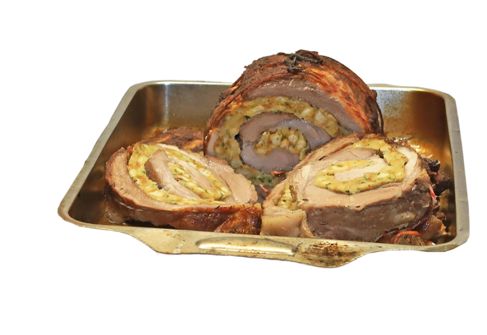 Gefüllter Rollbraten