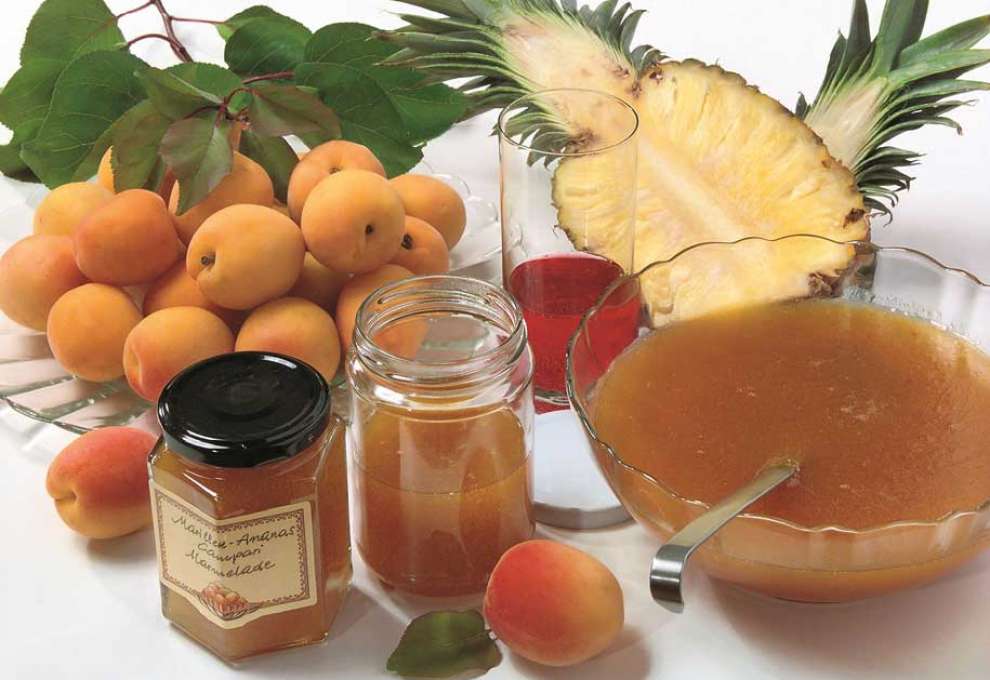 Marillen-Ananas-Marmelade » herzhafte Gerichte &amp; Speisen