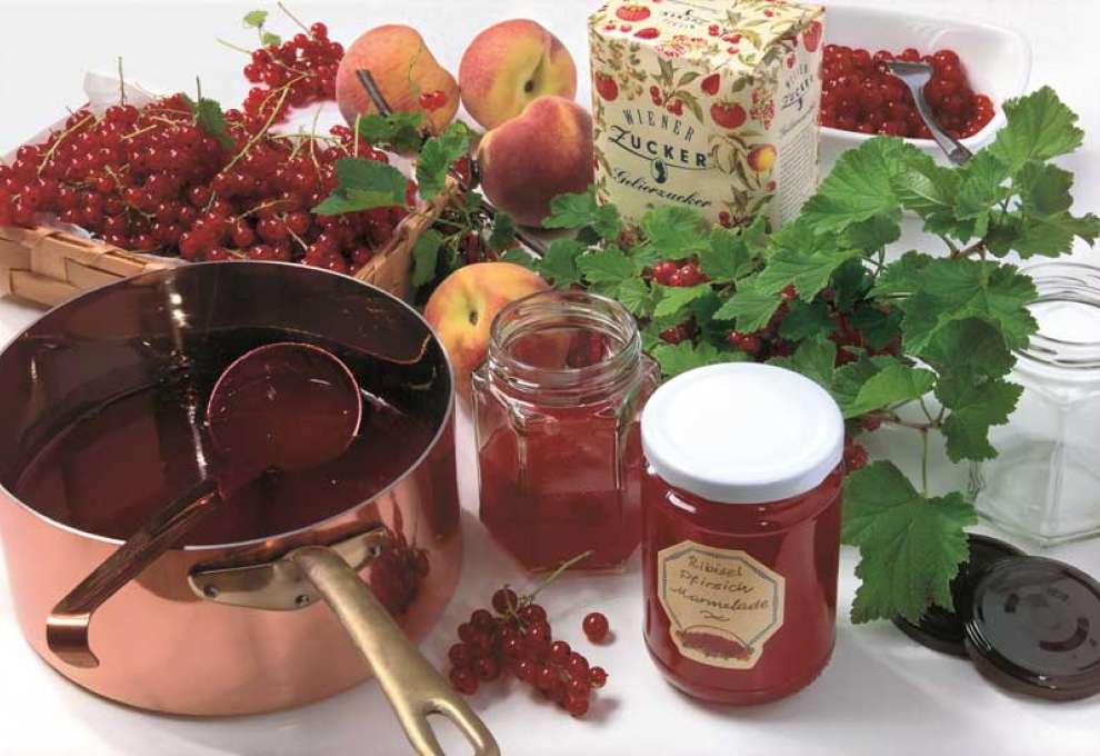 Ribisel-Pfirsich-Marmelade » herzhafte Gerichte &amp; Speisen