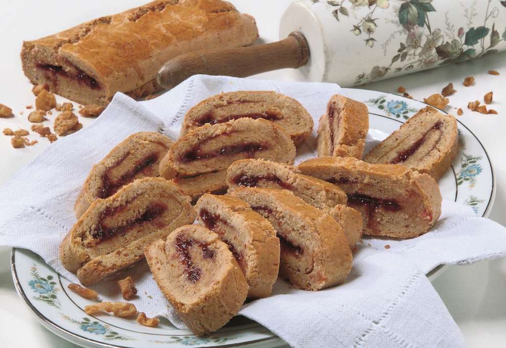 Süßer Grammelstrudel