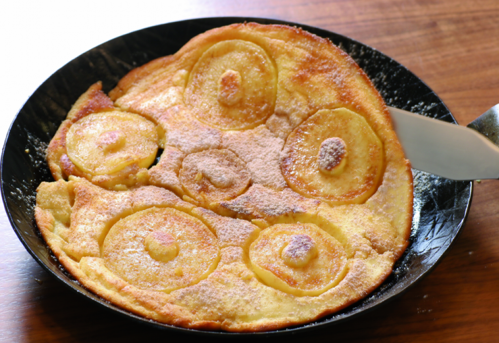 Apfel-Pfannkuchen » herzhafte Gerichte &amp; Speisen