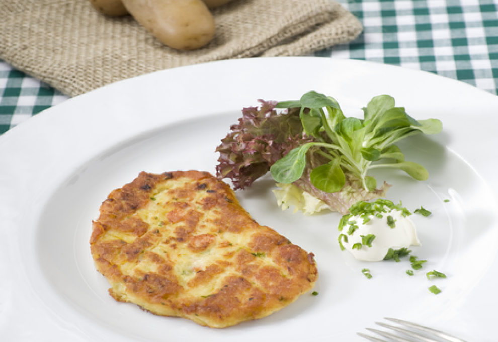 Erdäpfelschnitzel 