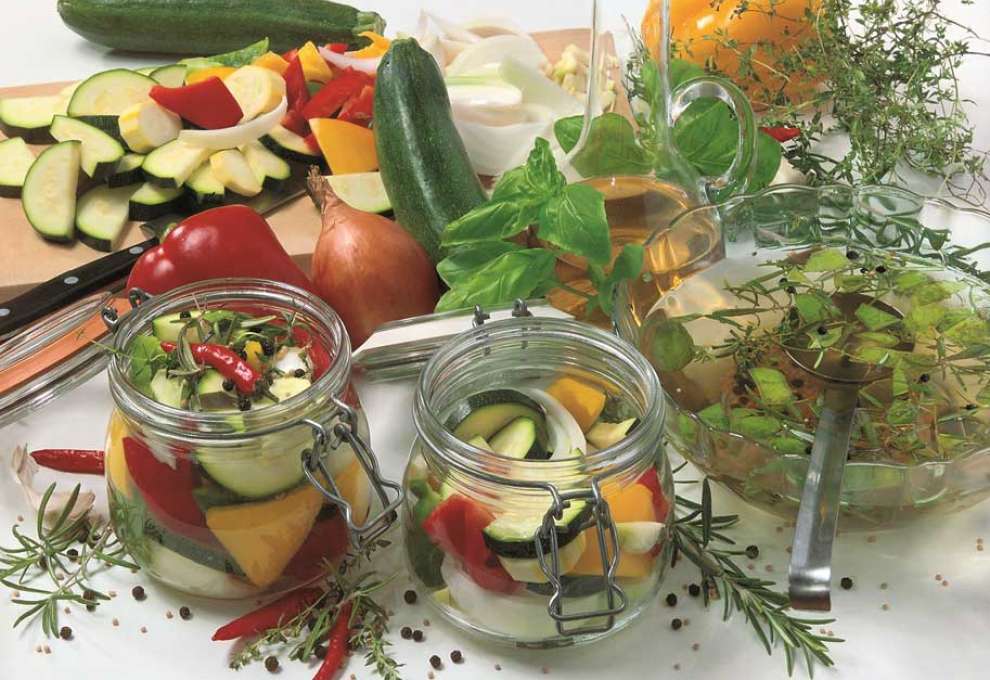 Eingelegter ZUCCHINI süß-sauer » herzhafte Gerichte &amp; Speisen