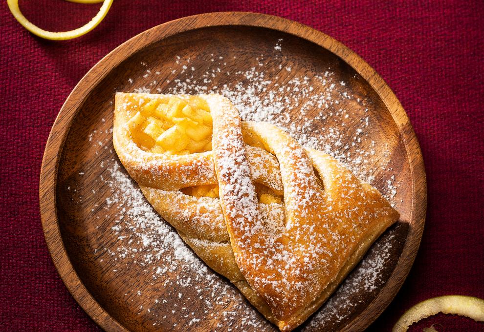 Apfeltaschen » süße Gerichte &amp; Speisen