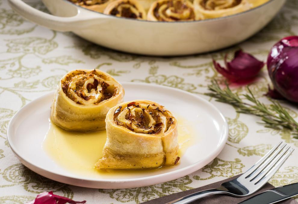 Krautkrapfen aus Nudelteig