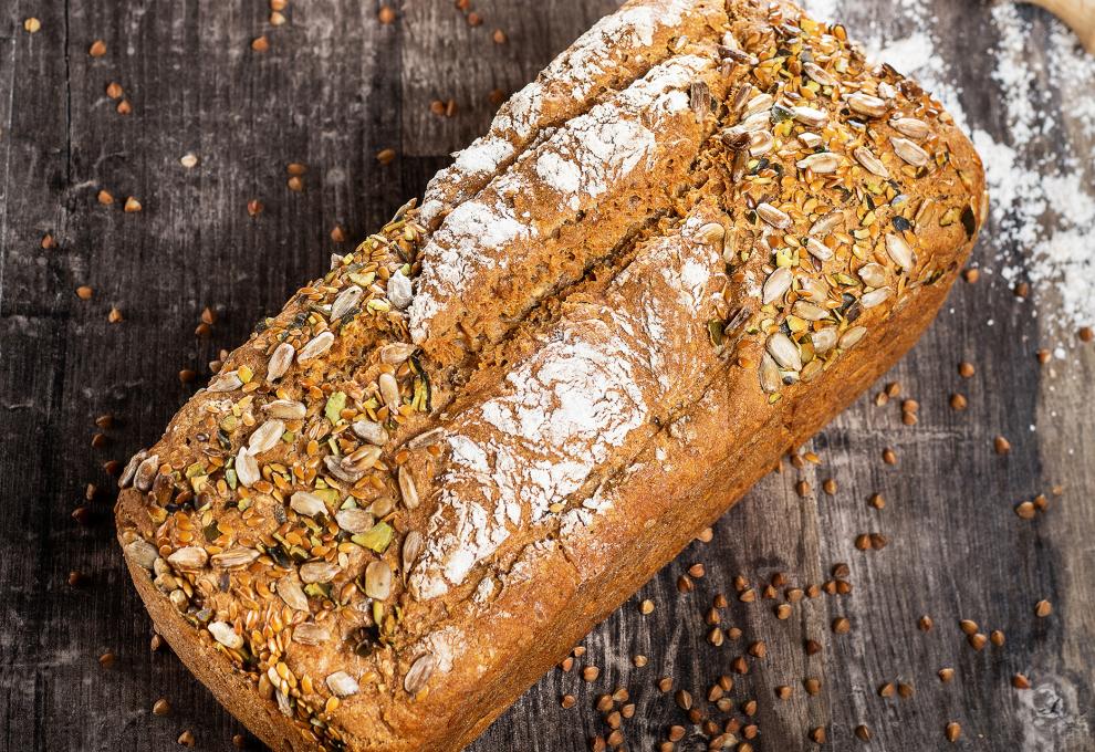 Dinkel-Buchweizen-Brot