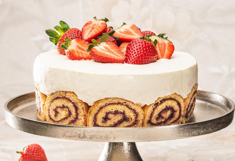 Erdbeertorte Charlotte