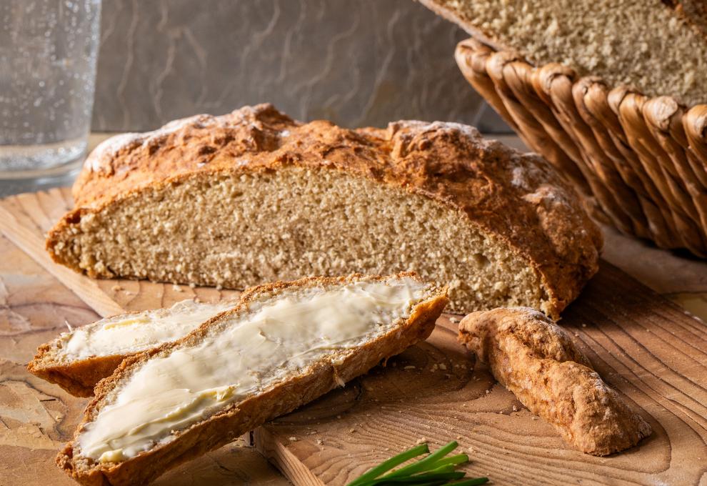 Histaminarmes Dinkel-Soda-Brot