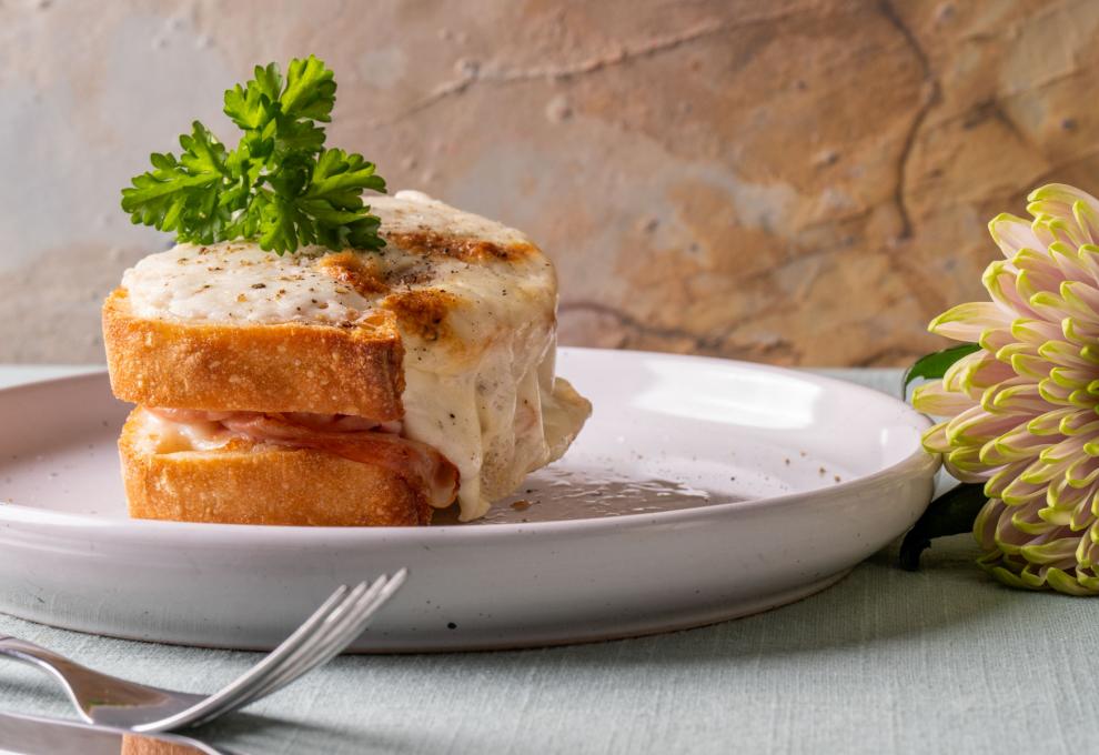 Croque Monsieur ohne Käse