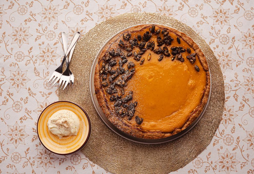Kürbiskuchen