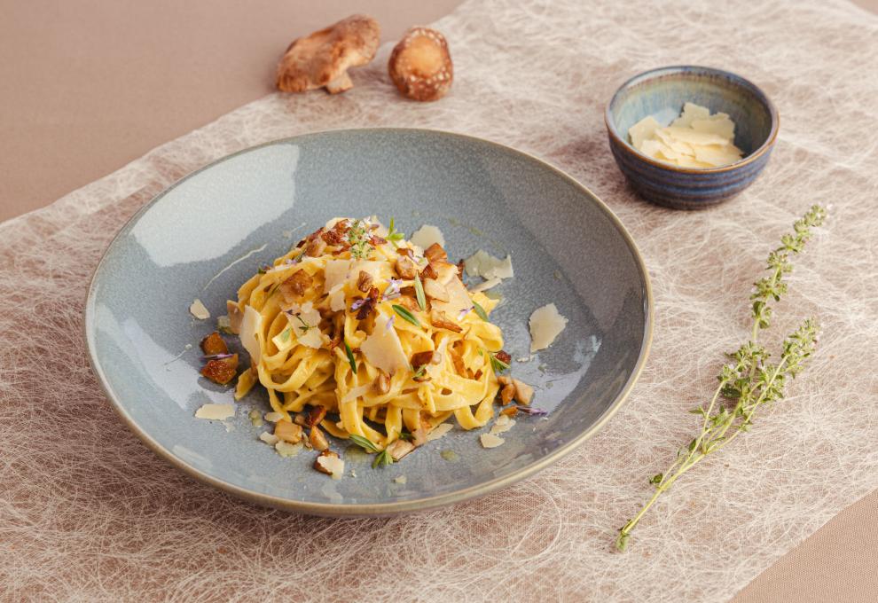 Pilzcarbonara