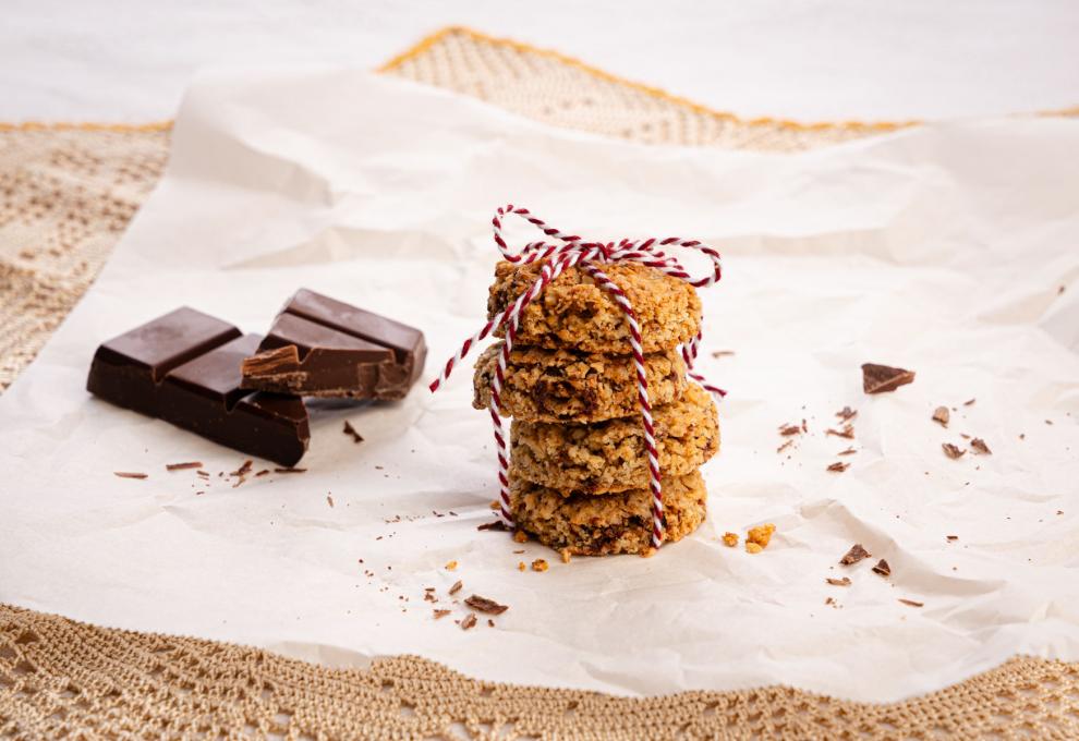 Schoko-Haferflocken-Cookies