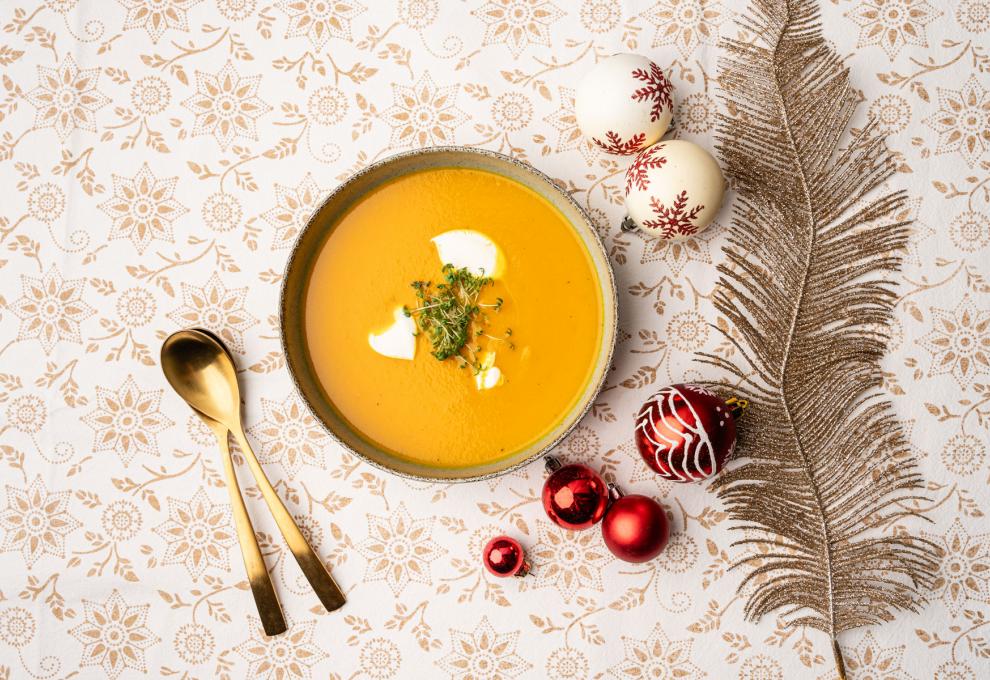 Orangen-Karotten-Suppe
