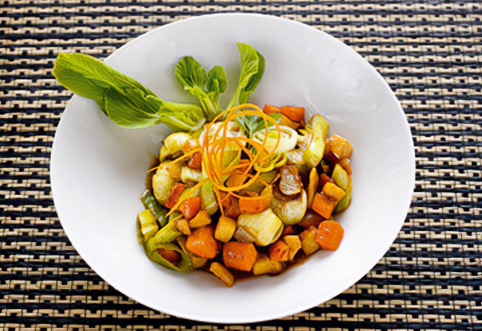 Süßsaures Wintergemüse