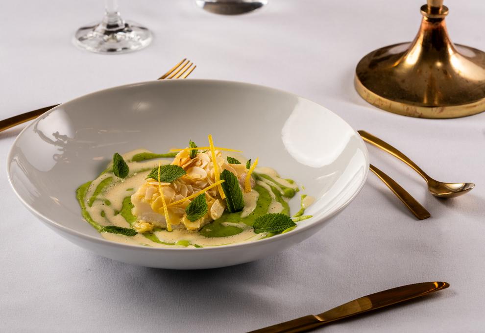 Kabeljau mit Mandelkruste