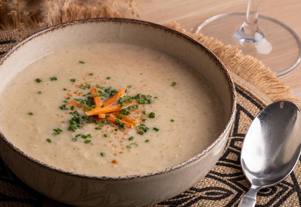 Klassische Reissuppe