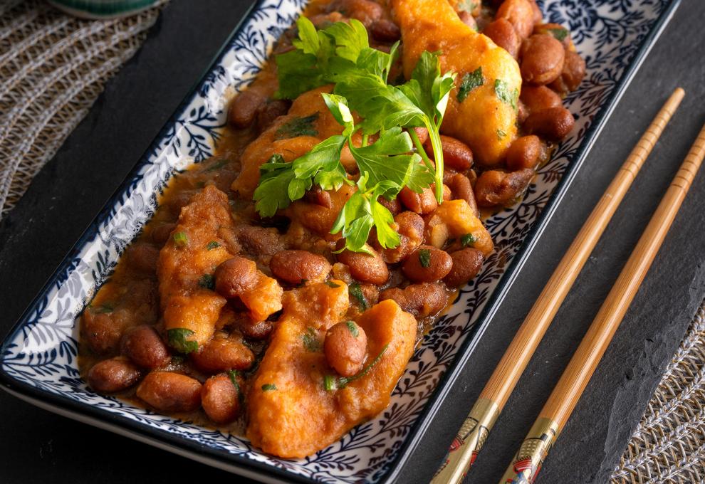 Wärmender Bohneneintopf