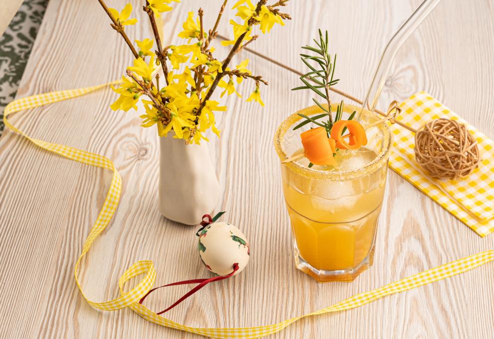 Karotten-Ingwer-Mocktail
