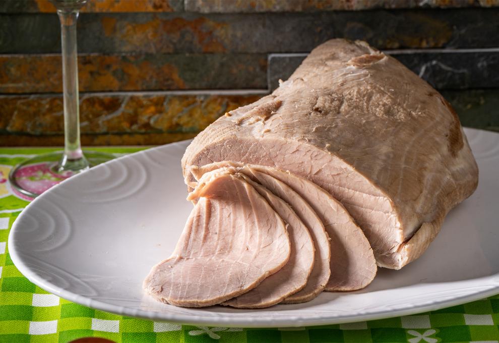 Selbstgemachter Osterschinken 