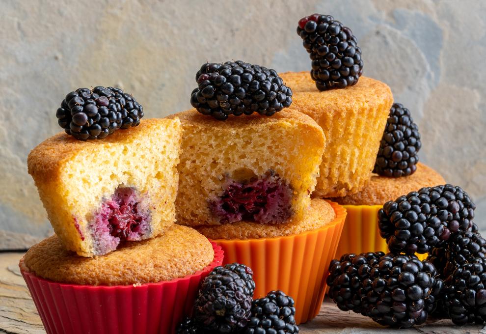 Brombeermuffins