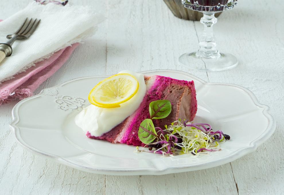 Rote-Rüben-Schichttorte