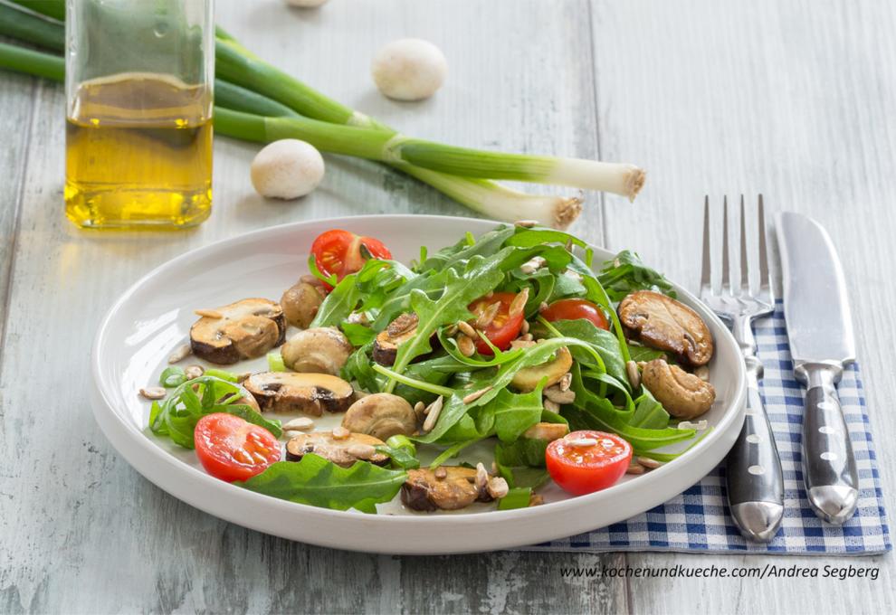 Rucola-Paradeiser-Salat 