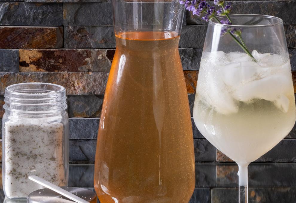 Lavendelsirup