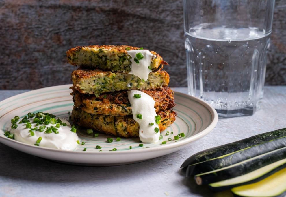 Zucchinipuffer