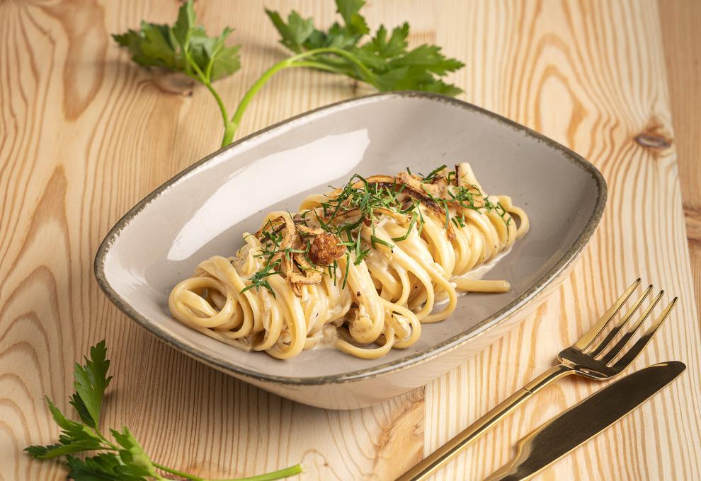 Karamellisierte Zwiebelpasta
