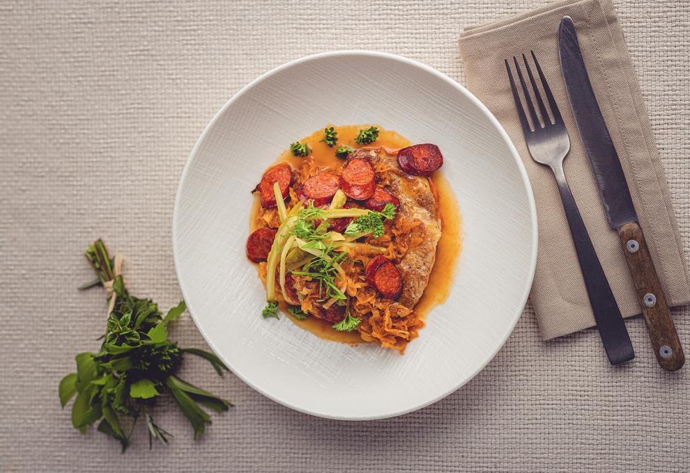Szegediner Schweinskotelett