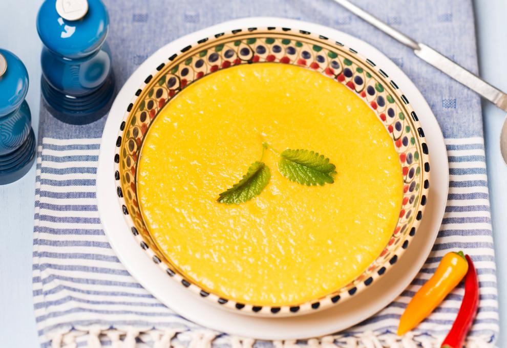 Kalte Melonensuppe mit Chili