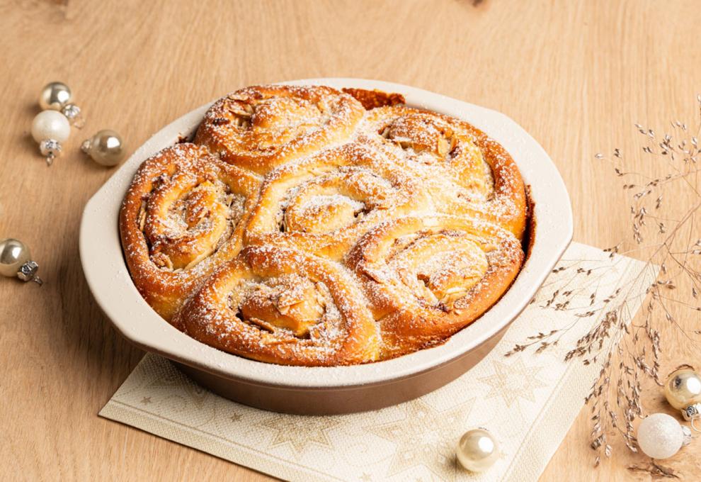 Marzipan-Zimt-Schnecken