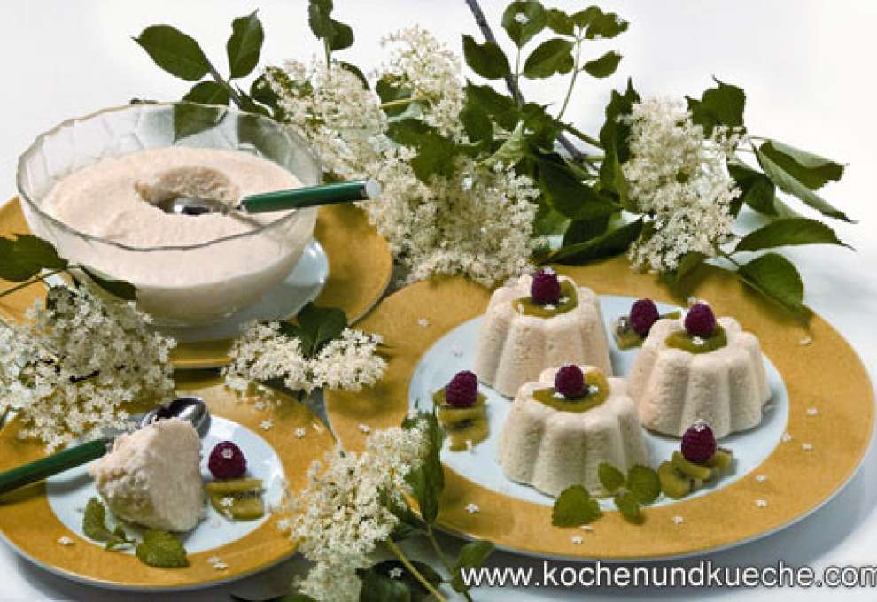 Holunderblüten-Mousse » herzhafte Gerichte &amp; Speisen