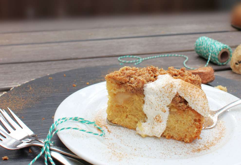 Apfel-Marzipan-Streuselkuchen