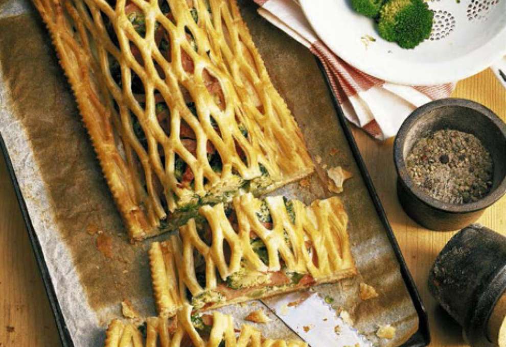 Brokkoli-Schinkenstrudel 