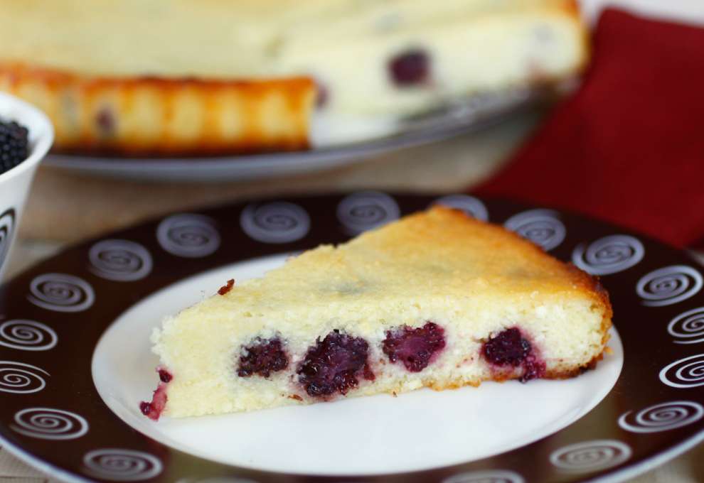 Brombeerkuchen