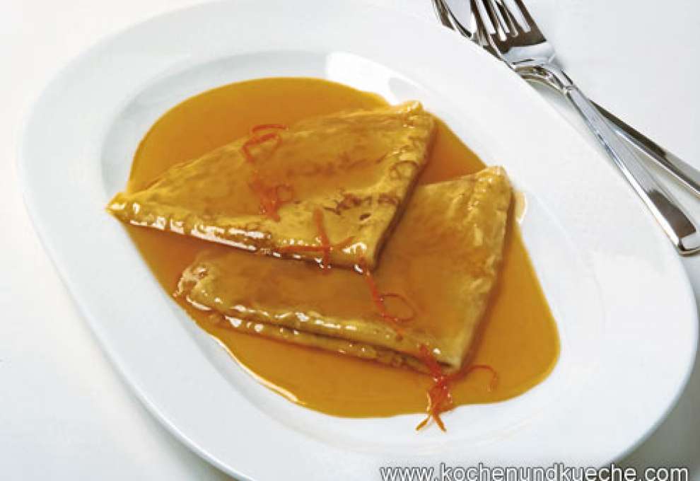 Bild zu: Crêpes Suzette 