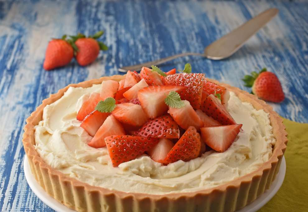 Crostata di fragole