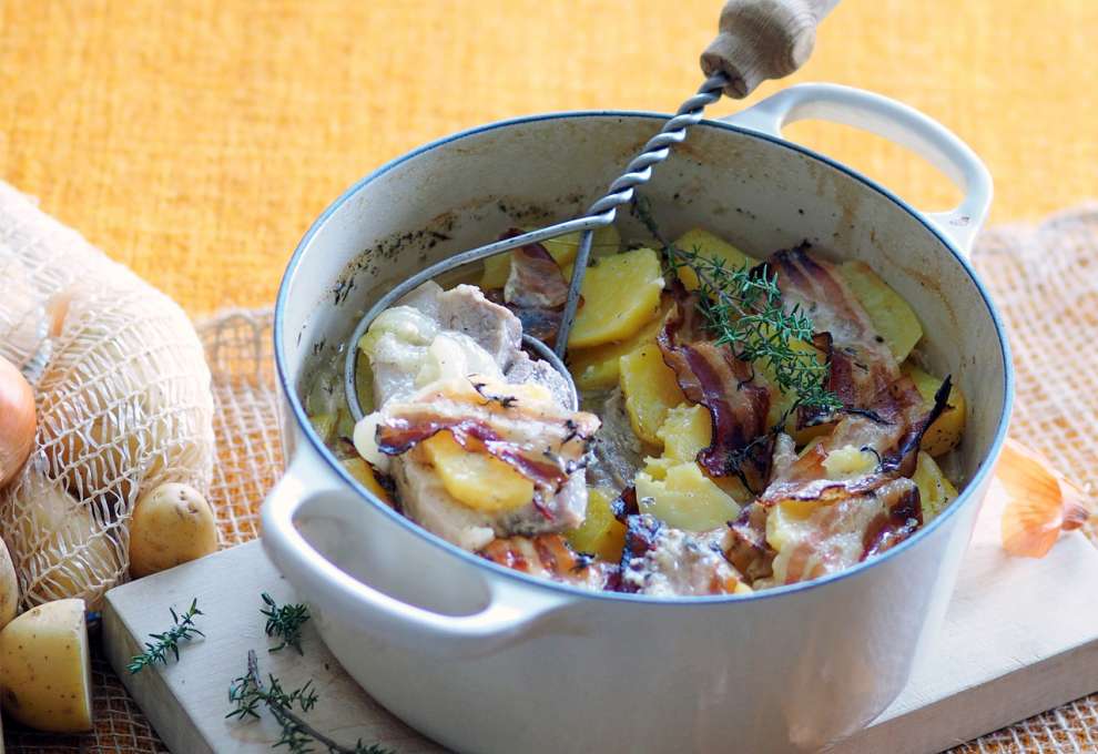 Erdäpfelsuppe mit Mascarpone