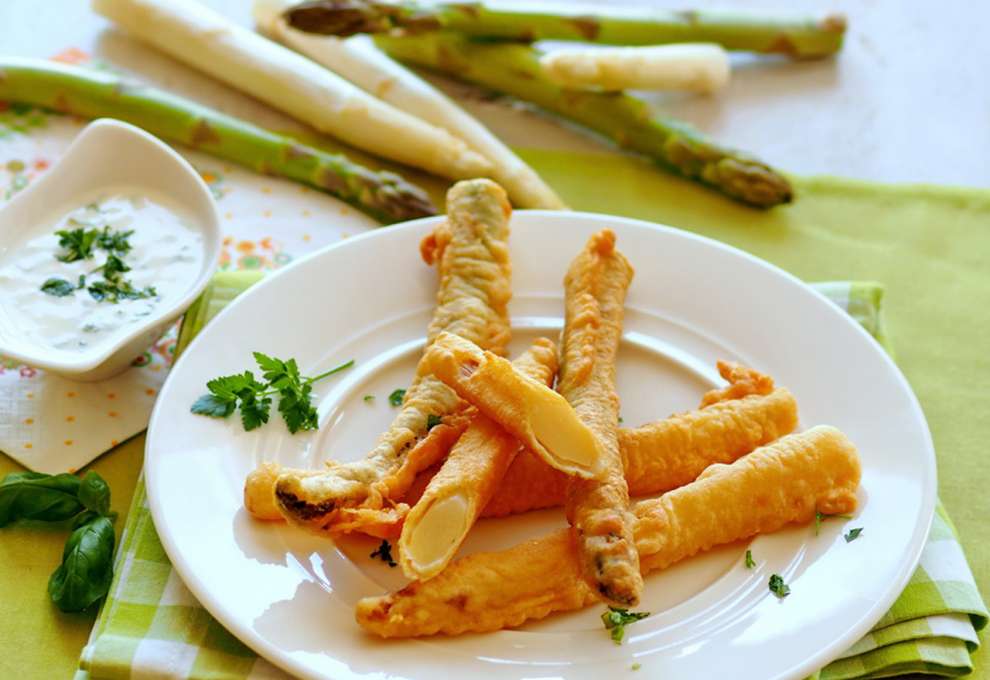 Gebackener Spargel » herzhafte Gerichte &amp; Speisen