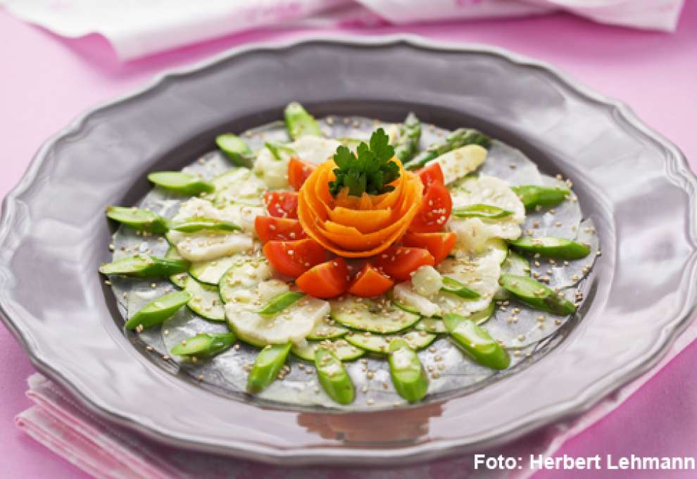 Sommergemüse-Carpaccio