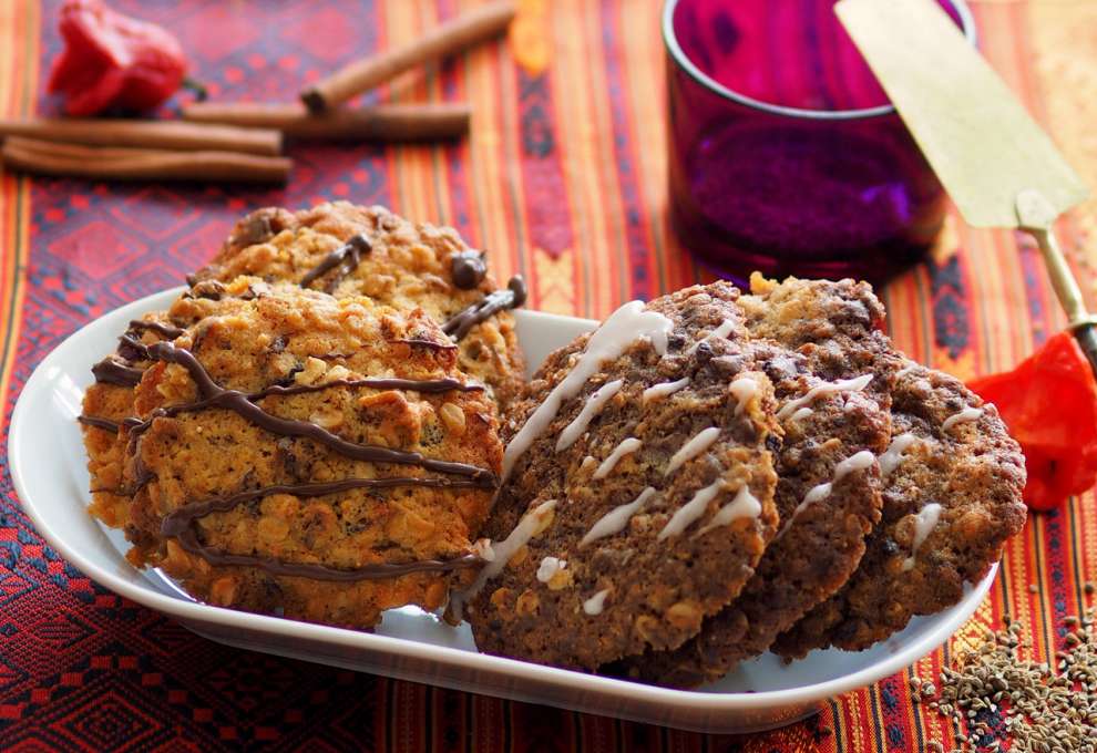 Zweierlei Gewürzcookies